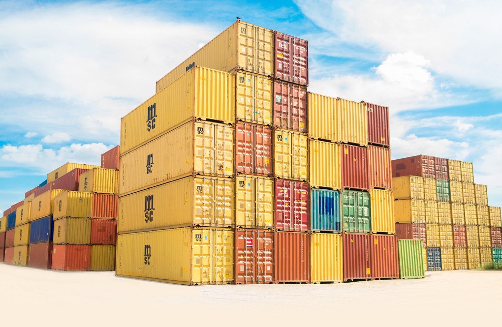 Photo of shipping containers by frank mckenna on Unsplash